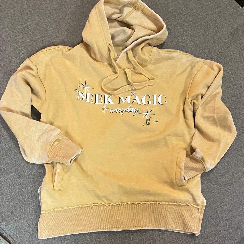 Seek Magic Everyday Golden Yellow Hoodie